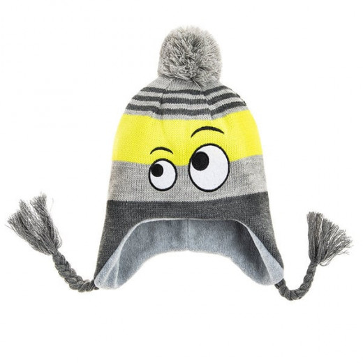 Cool Club Winter Hat With A Cute Design