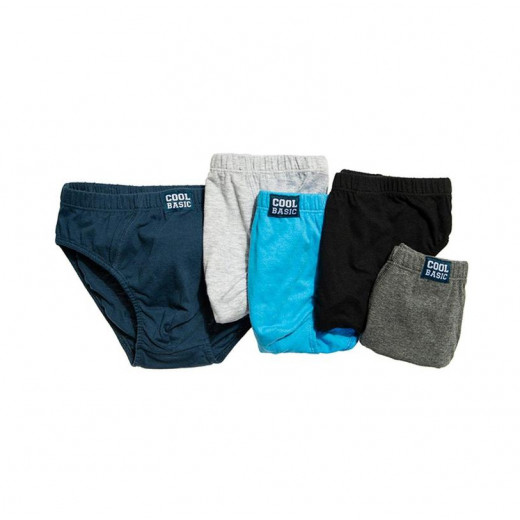 Cool Club Underwear Set For Boys, 5 Pieces