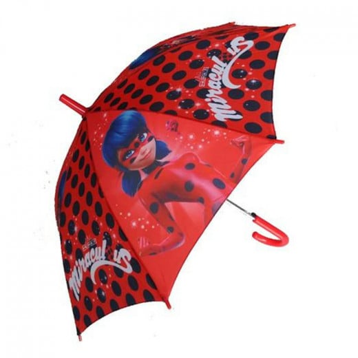 مظلة للأطفال مع صافرة, بتصاميم مختلفة باللون الاحمر