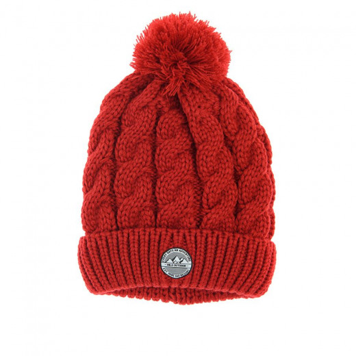 Cool Club Fleece Hat, Red Color