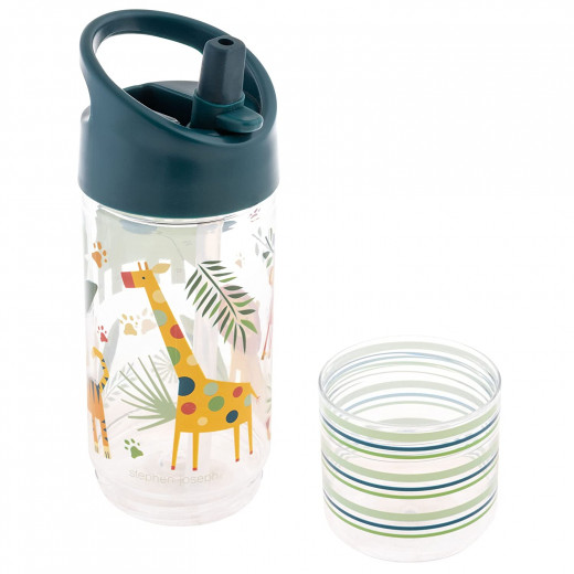 Stephen Joseph Sip and Snack Container, Zoo Design