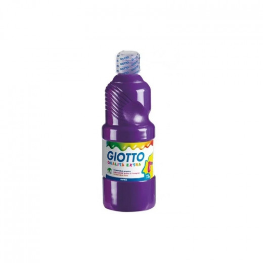 Giotto School Paint, Violet Color, 500 Ml