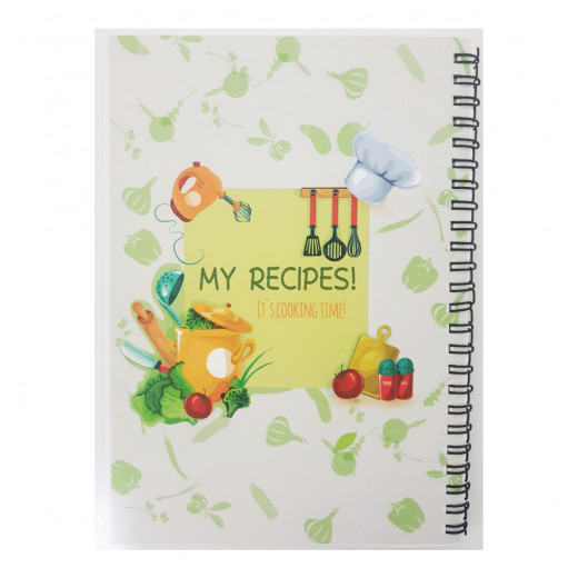 دفتر وصفات للمطبخ, 180 صفحة