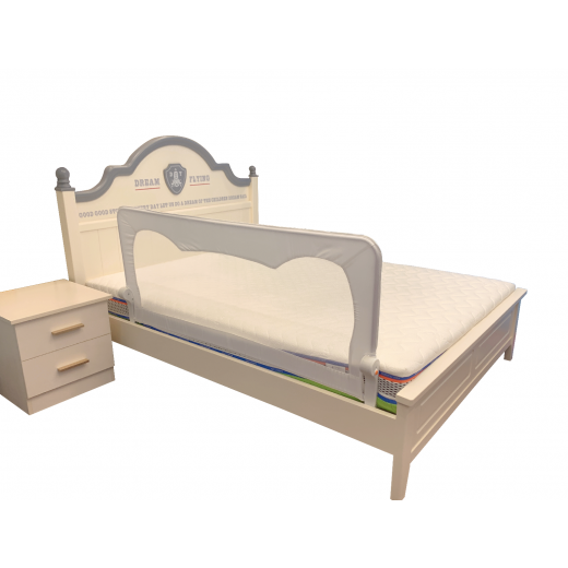 حاجز سرير لحماية الطفل, باللون الرمادي, 120 سم من بيبي سيف