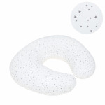 Cambrass Astra Small Nursing Pillow, Stars Design, White Color