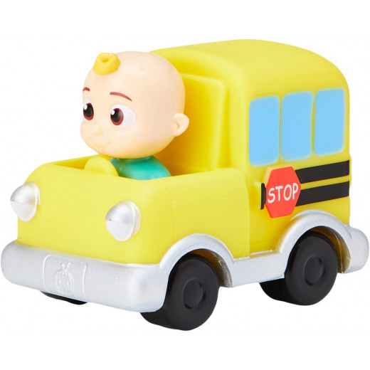 لعبة اطفال على شكل حافلة مدرسية, باللون الاصفر من كوكوميلون
