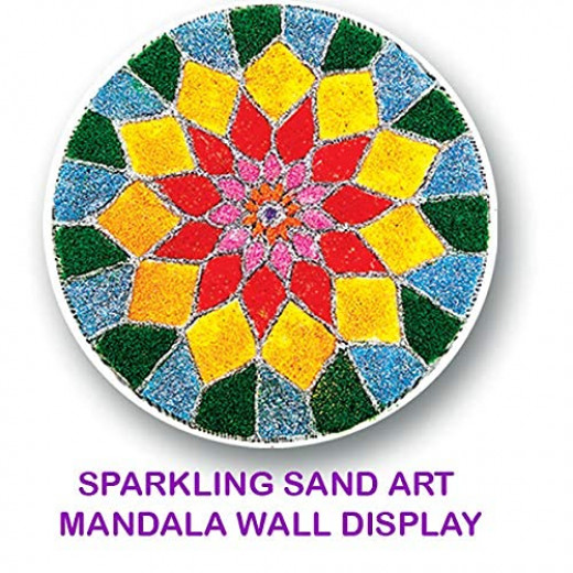 Toy Kraftt Sand Art Rangoli Mandalas