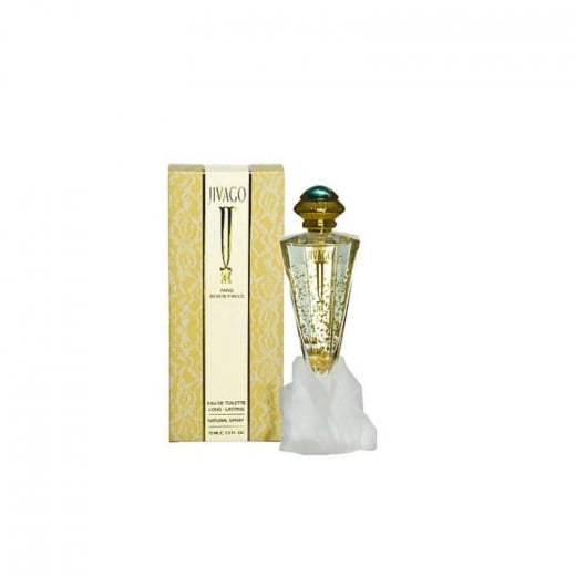 Jivago 24k by EDP Spray Crystal Stand, For Ladies 75 Ml