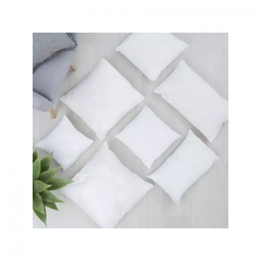 Madison Park Filled Cushion Insert, White Color,  Size 55*55 Cm