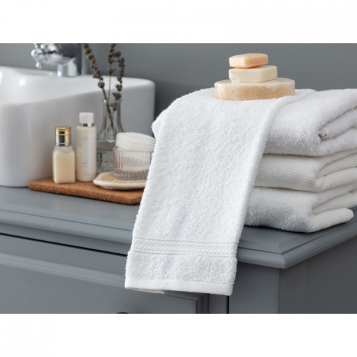 Ryella Armure Hand Towel - White