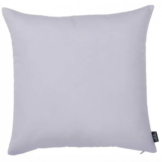 Nova Home Plain Colors Cushion Cover, Off White Color, 45x45 cm,