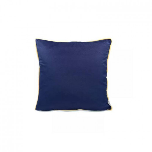 Nova Home Velvet Cushion Cover, Dark Blue Color, 47x47 Cm