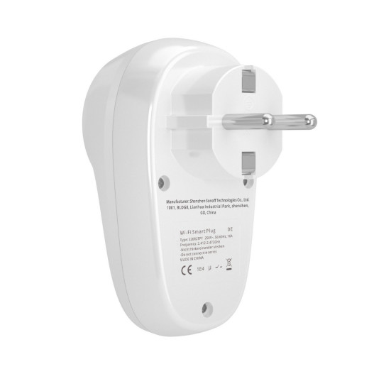 Sonoff S26R2TPF Smart Plug Wi-fi Power Socket, 230v