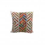 Nova Home "Luciana" Handmade Embroidery Cushion Cover, Multicolor 50*50 Cm