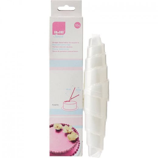 Ibili Set Of 10 Disposable Pastry Bags