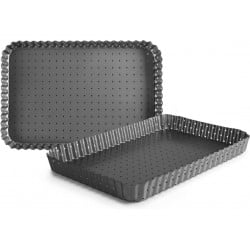 Ibili Crous Oblong Perforated Pan, 31*21 Cm