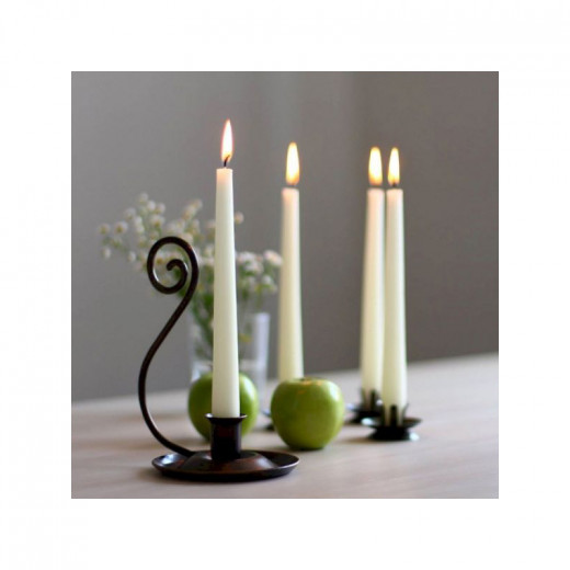 Price's Dinner Candles, Ivory, 10 pieces