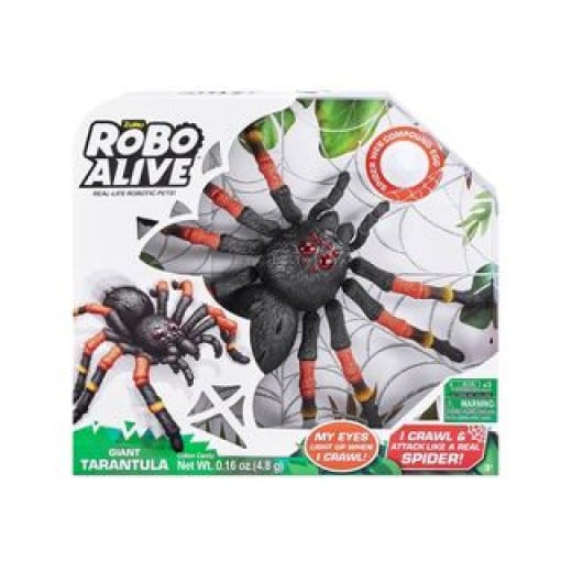 Zuru ,Robo Alive 15" Giant Tarantula Spider Robotic Toy