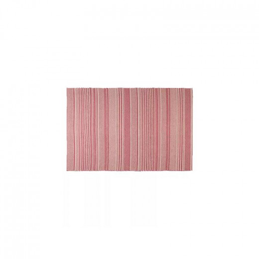 سجادة منسوجة سميرة هاند، باللون الوردي، 160* 90 سم من نوفا هوم