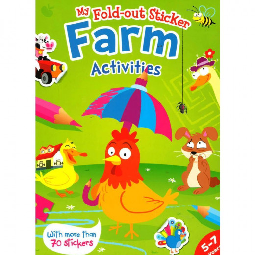 My Fold Out Sticker Farm Activities Book