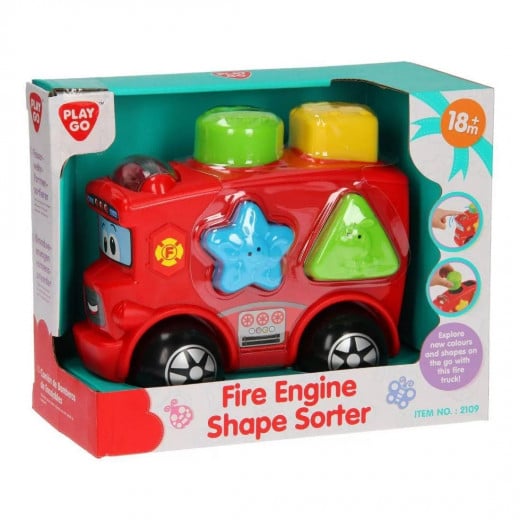 PlayGo Fire Engine Shape Sorter