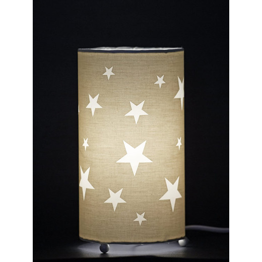 مصباح طاولة مارتينا, باللون البيج, 24.5 × 13 سم من أراتكستيل
