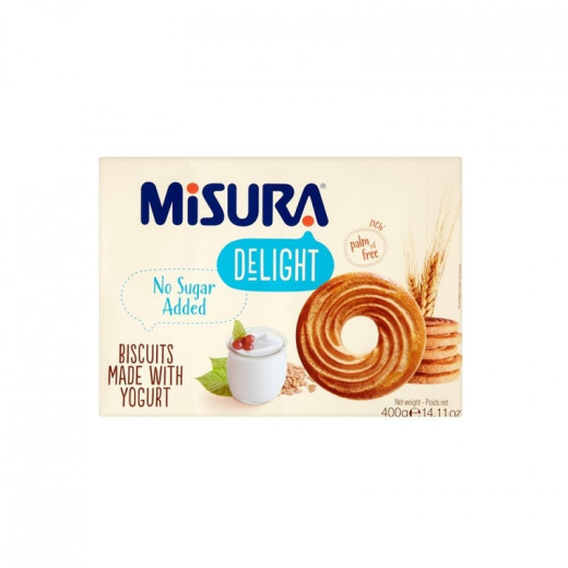 Misura Sugar Free Yogurt Biscuits, 400 Gram