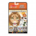 Melissa & Doug Make-A-Face- Safari Reusable Sticker Pad