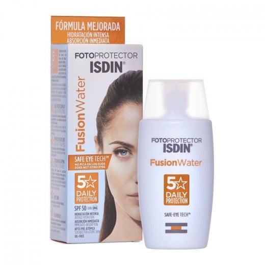 Isdin Fotoprotector Fusion Water Spf50 50ml No Color
