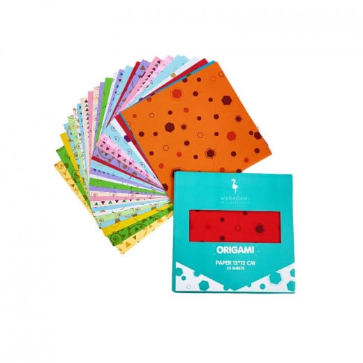 Colorful Patterned Origami paper 12*12 CM