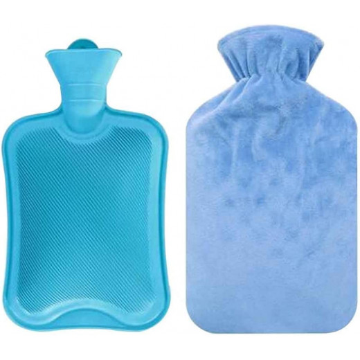 Optimal Portable Rubber Hot Water Bag with Soft Plush Cover Bag