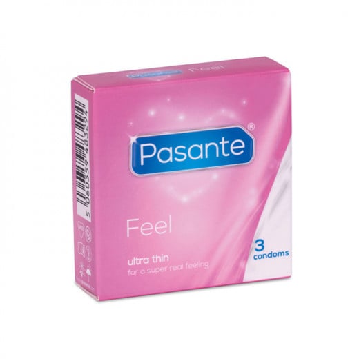 Pasante Sensual Strawberry Lubricant, 75 Ml + Glow Condoms 3's + Sensual Strawberry Lubricant, 75 Ml