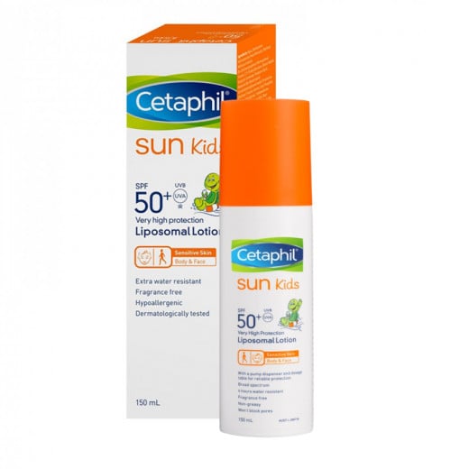 Cetaphil Sun After Sun Repair Liposomal Lotion 100 ml + Sun Kids Liposomal Lotion Spf50+150ml Free