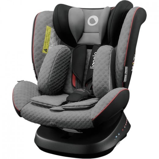 Lionelo Bastiaan One Grey Stone Black – child safety seat 0-36 kg