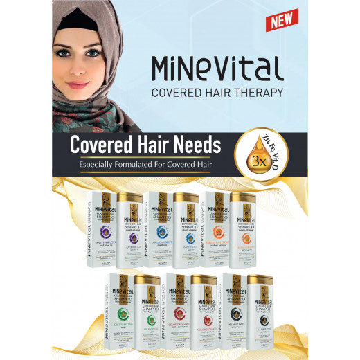 Minevital Covered Hair Shampo, 300ml