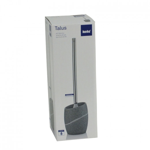 Kela "Talus" toilet brush, gray color
