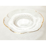 English Home Lyra Glass Appetizers Plate, 10cm