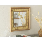 English Home Hazeran Mirror, Brown, 40x40 Cm