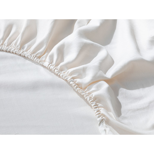 English Home Listra Jacquard Striped Cotton Satin Double Person Duvet Cover Set, Size 220*200 Cm