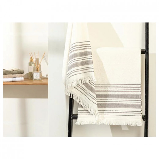 English Home Retro Cotton Polyester Bath Towel Set