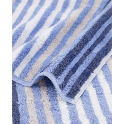 Cawo Noblesse Seasons Washcloth, Blue Color, 30*30 Cm