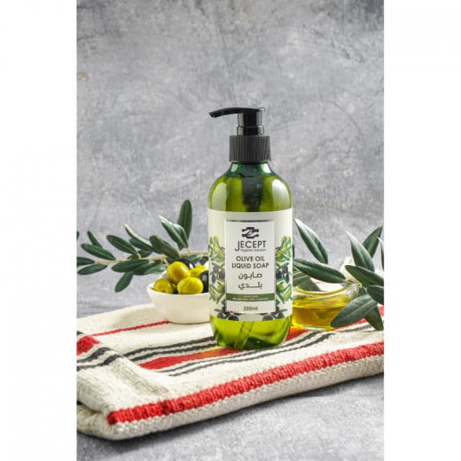 JeCept Olive Oil Liquid Soap, 350 ML