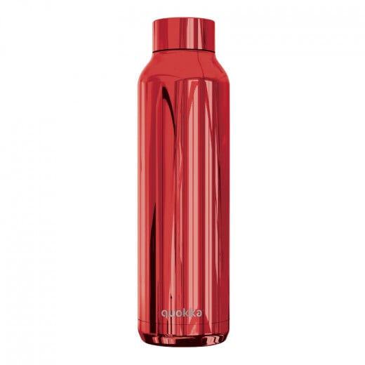 Quokka Thermal Ss Bottle Solid Sleek Ruby 630 Ml
