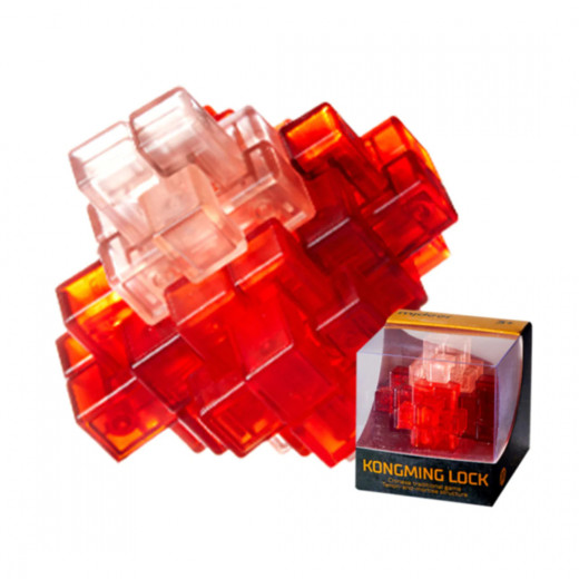 Mideer Neon Space Kongming Lock, Red Color