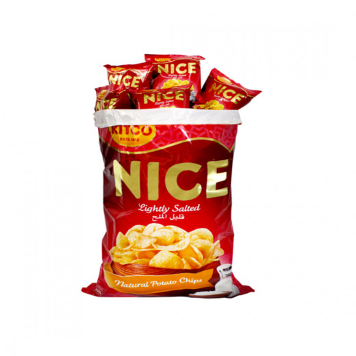 Kitco  Nice Potato Chips Lightly Salted, 14 Gram, 21 Pieces