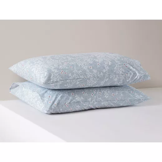 MadameCoco Emele Pillow Covers, Blue Color, 2 Pieces