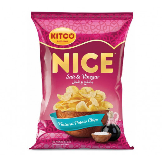 Kitco Nice Potato Chips Salt &Vinegar, 150 Gram