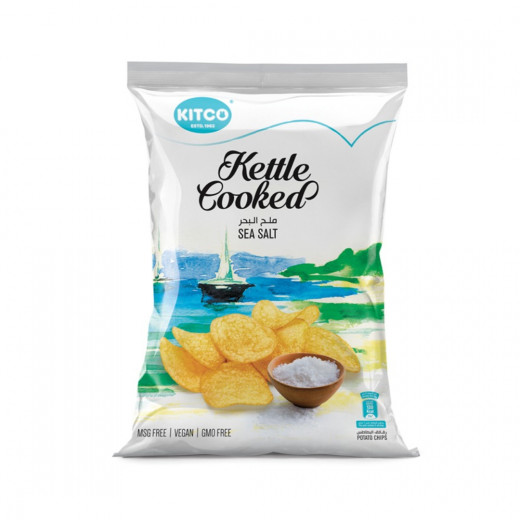 Kitco  Kettle Cooked Chips Sea Salt, 40 Gram