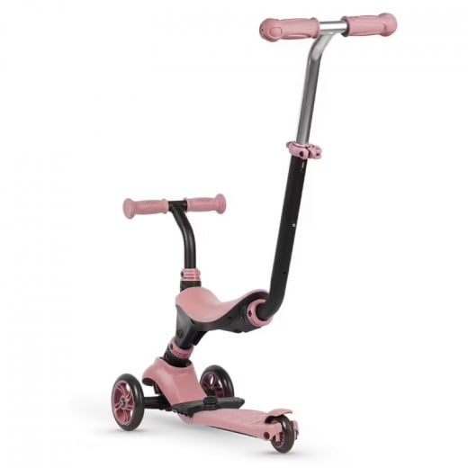 Qplay Scooter Sema 3in1, Rose Color