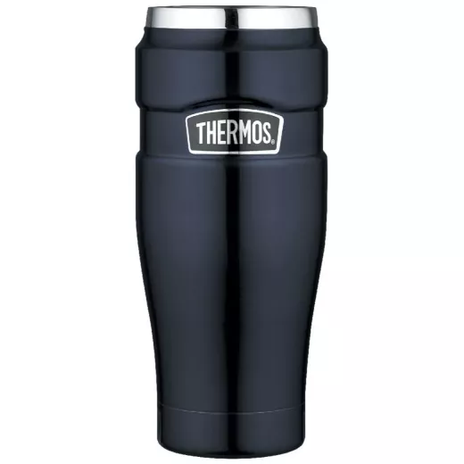 Thermos Stainless King Travel Tumbler, Midnight Blue, 470ml